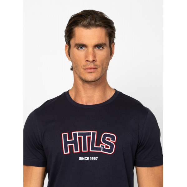 Heavy Tools MARDA Férfi rövidujjú póló / navy