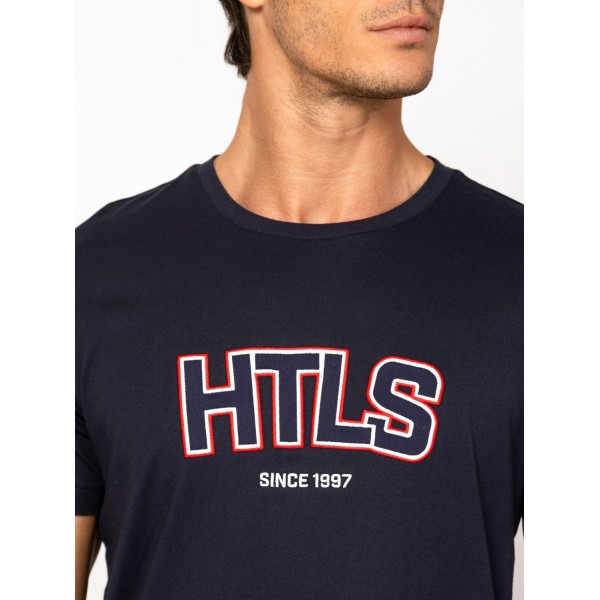 Heavy Tools MARDA Férfi rövidujjú póló / navy