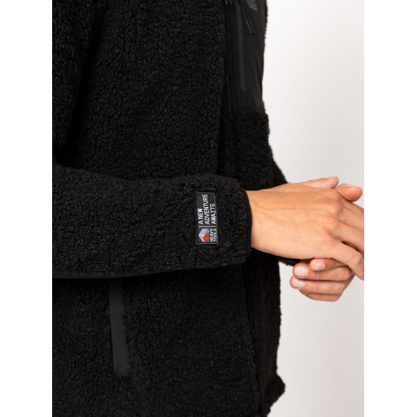 Heavy Tools SEMES Férfi kapucnis felső / black