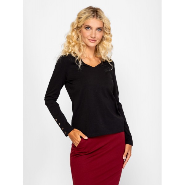 Heavy Tools CINKA Női hosszúujjú póló / black