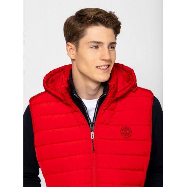 Heavy Tools WANTIW25 Férfi mellény / tomato