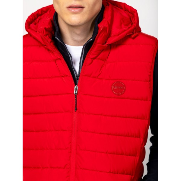 Heavy Tools WANTIW25 Férfi mellény / tomato