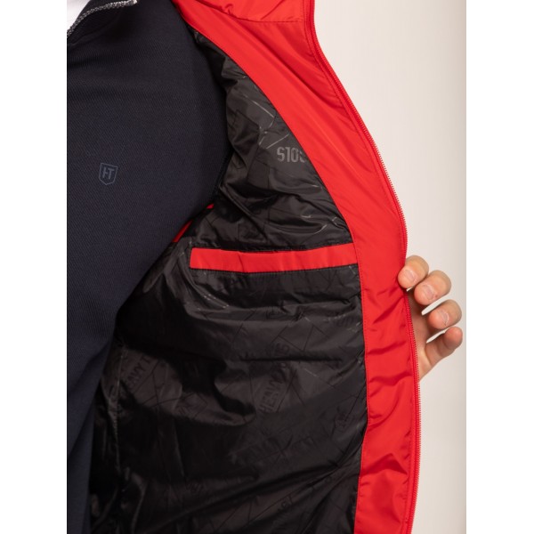 Heavy Tools WANTIW25 Férfi mellény / tomato