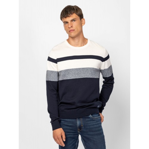 Heavy Tools HOAKIN Férfi kötött pulóver és kardigán / navy