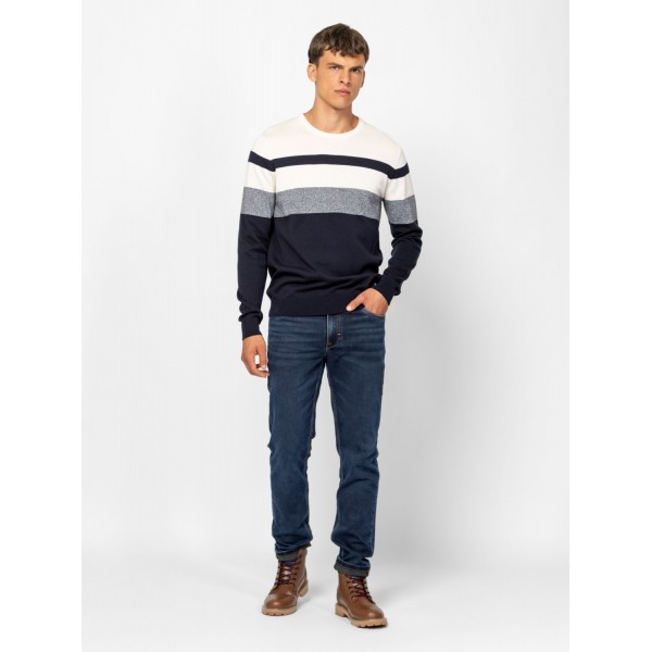 Heavy Tools HOAKIN Férfi kötött pulóver és kardigán / navy