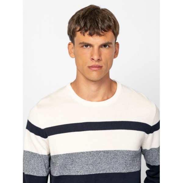 Heavy Tools HOAKIN Férfi kötött pulóver és kardigán / navy