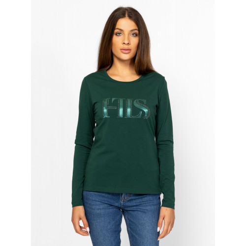 Heavy Tools CALLID Női hosszúujjú póló / green