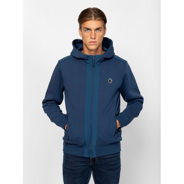 Heavy Tools SAMPA Férfi kapucnis felső / atlantic