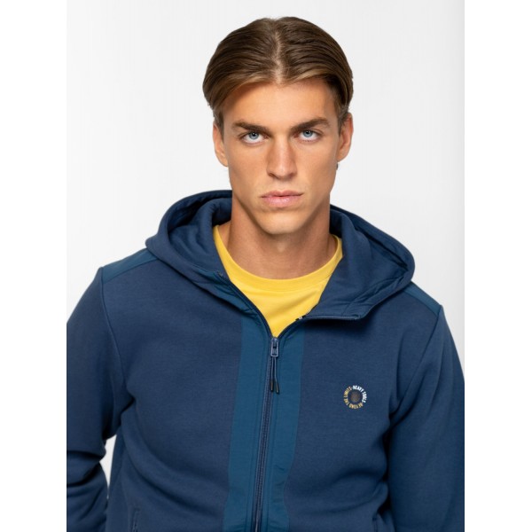 Heavy Tools SAMPA Férfi kapucnis felső / atlantic