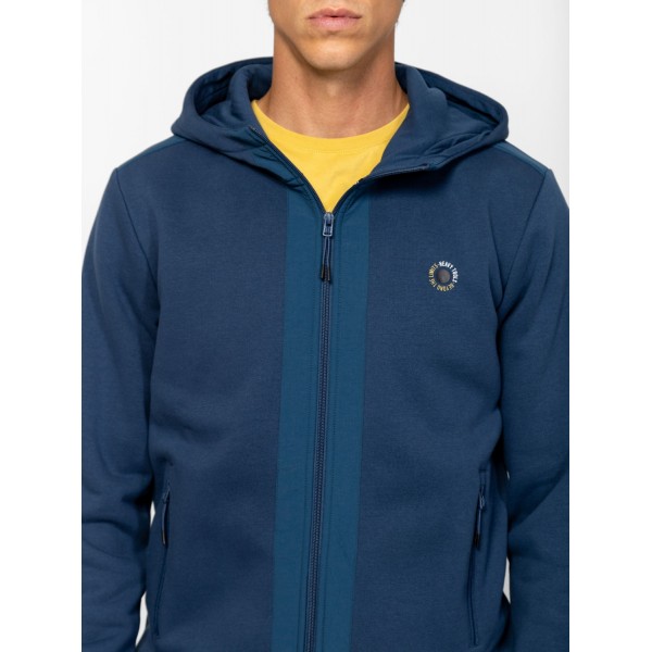 Heavy Tools SAMPA Férfi kapucnis felső / atlantic