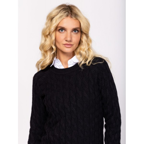 Heavy Tools HAVA Női kötött pulóver és kardigán / black