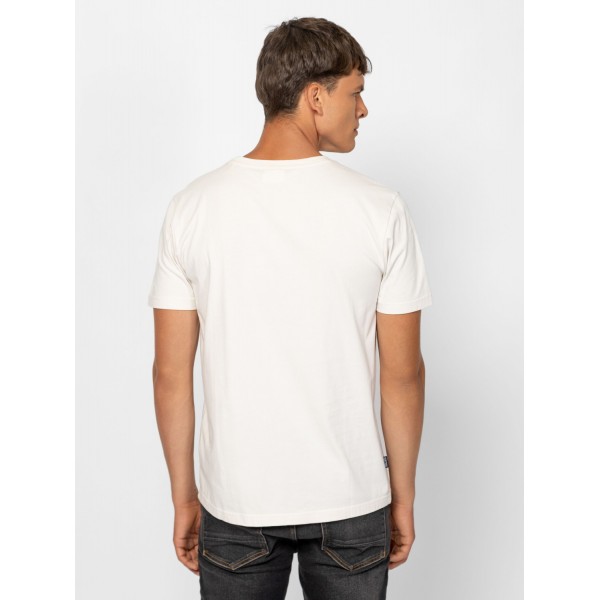 Heavy Tools MAREA Férfi rövidujjú póló / bone