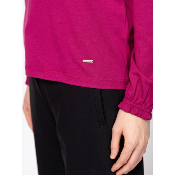 Heavy Tools CANINI Női hosszúujjú póló / berry