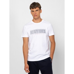 Heavy Tools MAREEN Férfi rövidujjú póló / white