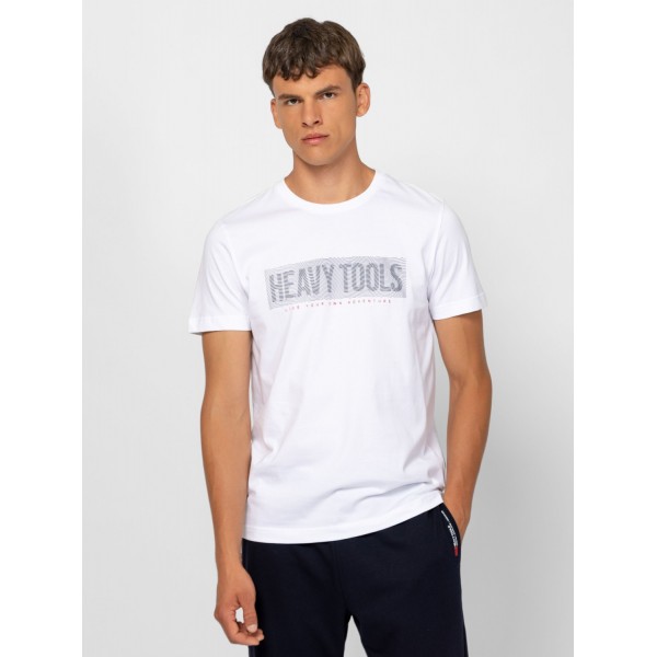 Heavy Tools MAREEN Férfi rövidujjú póló / white