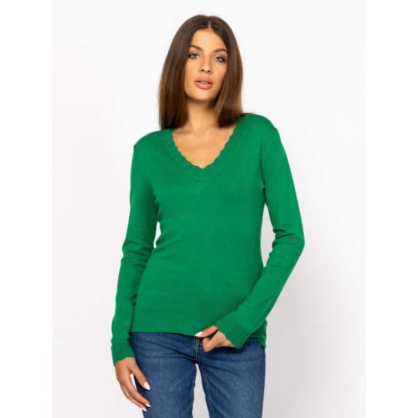 Heavy Tools HOFLIW25 Női kötött pulóver és kardigán / grass