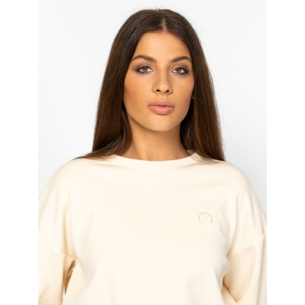 Heavy Tools DELICIA Női környakas felső / vanilla