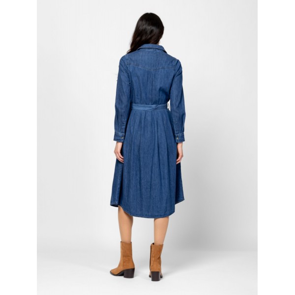 Heavy Tools VALORIE Női vászonruha / blue