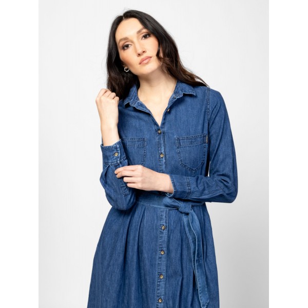 Heavy Tools VALORIE Női vászonruha / blue