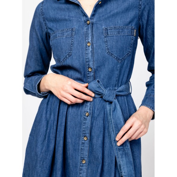 Heavy Tools VALORIE Női vászonruha / blue
