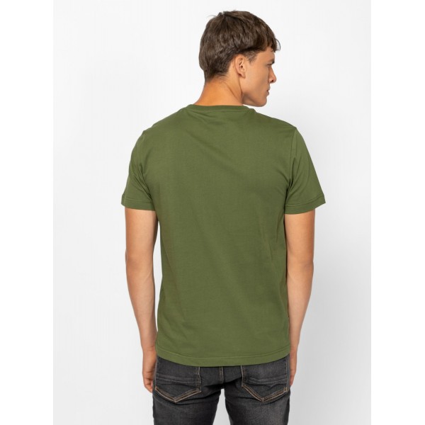 Heavy Tools MANZAR Férfi rövidujjú póló / avocado