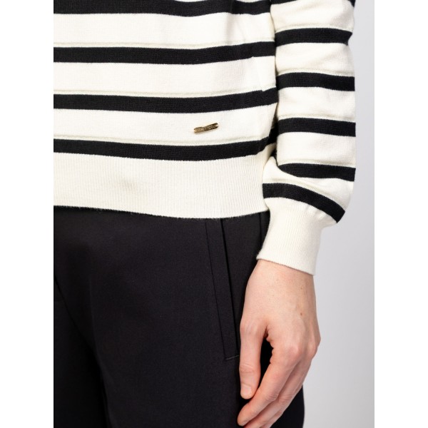 Heavy Tools HALDAW25 Női kötött pulóver és kardigán / ivory