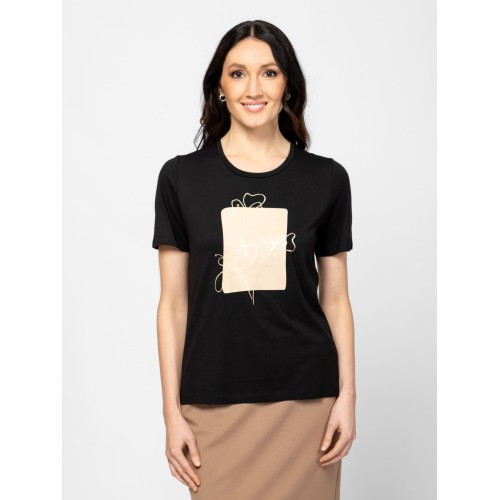 Heavy Tools MANOMI Női rövidujjú póló / black