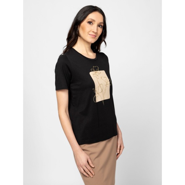 Heavy Tools MANOMI Női rövidujjú póló / black