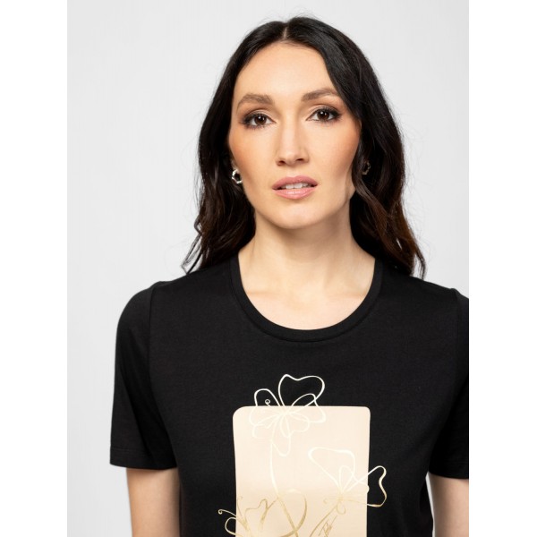 Heavy Tools MANOMI Női rövidujjú póló / black