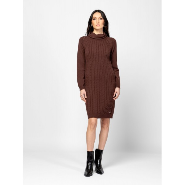 Heavy Tools HEIR Női kötött ruha / espresso