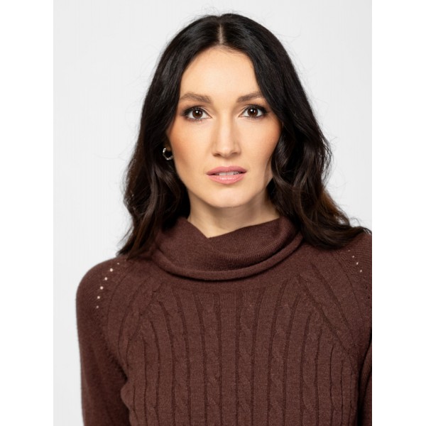 Heavy Tools HEIR Női kötött ruha / espresso