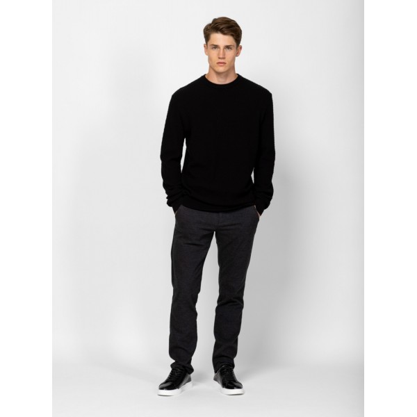 Heavy Tools HELVETW25 Férfi kötött pulóver és kardigán / black