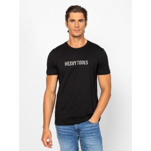 Heavy Tools MANGI Férfi rövidujjú póló / black