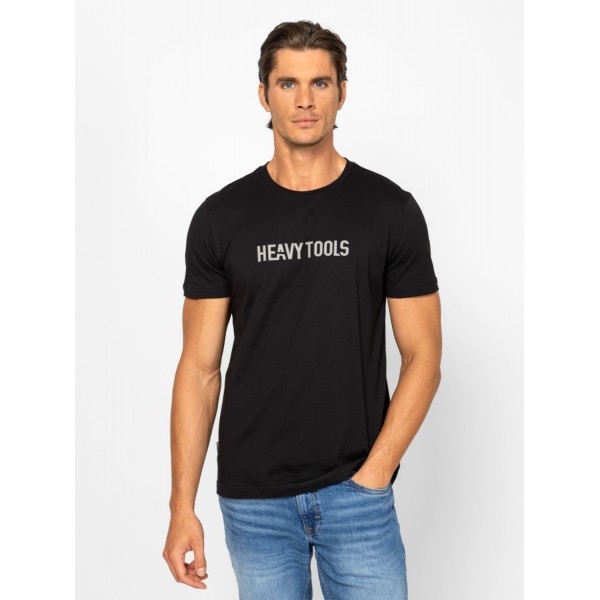 Heavy Tools MANGI Férfi rövidujjú póló / black