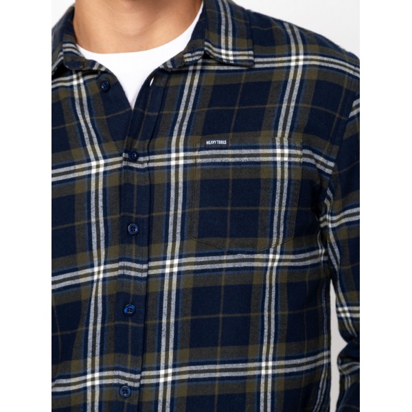 Heavy Tools REDINGTON Férfi ing / green