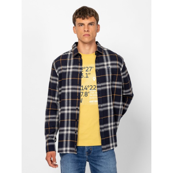 Heavy Tools REDINGTON Férfi ing / wood