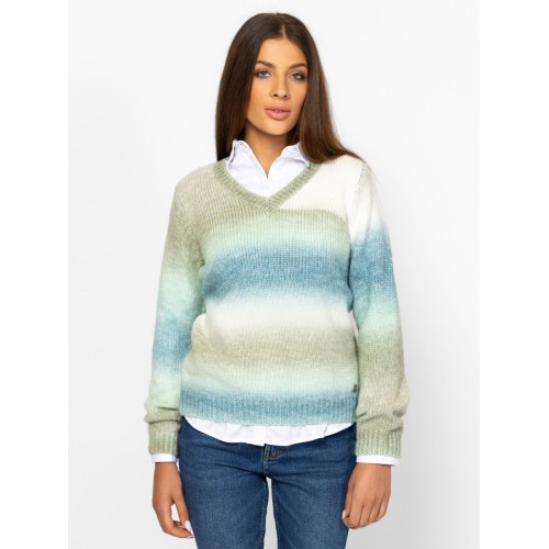 Heavy Tools HOWIEW25 Női kötött pulóver és kardigán / lightmoss