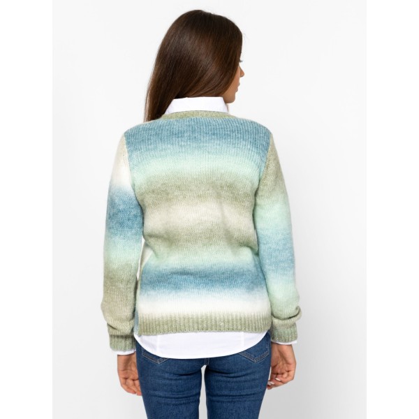 Heavy Tools HOWIEW25 Női kötött pulóver és kardigán / lightmoss