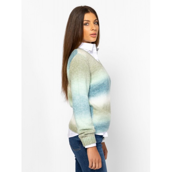 Heavy Tools HOWIEW25 Női kötött pulóver és kardigán / lightmoss