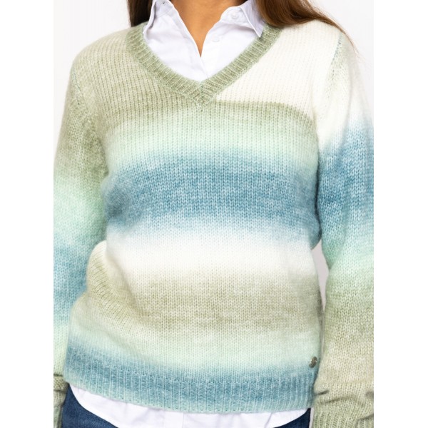 Heavy Tools HOWIEW25 Női kötött pulóver és kardigán / lightmoss