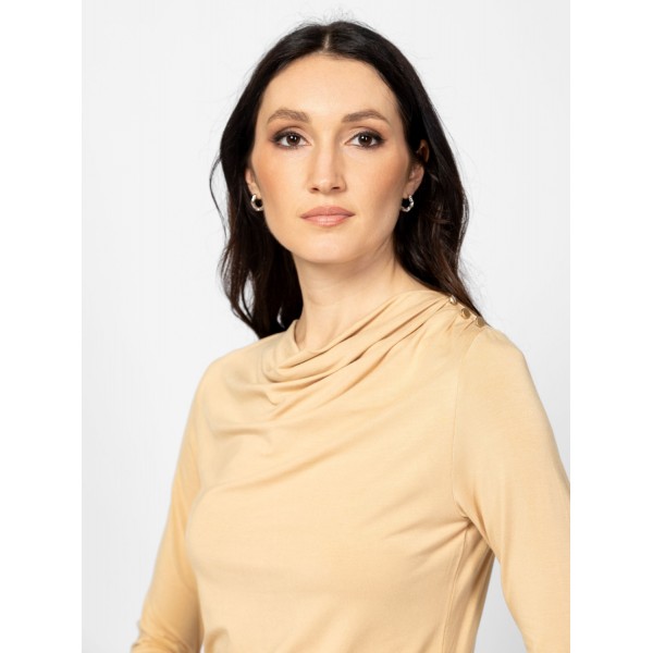 Heavy Tools CABALLA Női hosszúujjú póló / oat