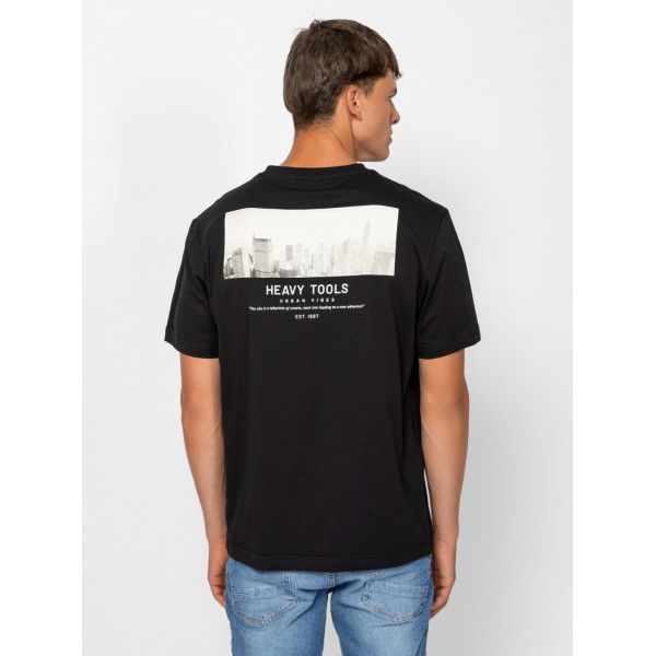 Heavy Tools MUWLO Férfi rövidujjú póló / black
