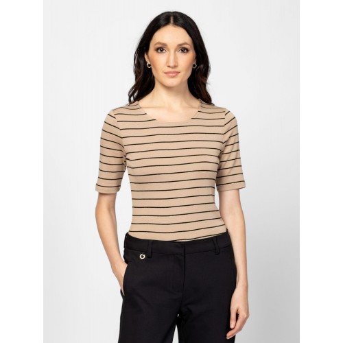 Heavy Tools MALMA Női rövidujjú póló / beige