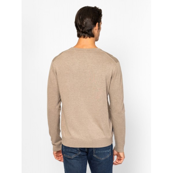 Heavy Tools HUNTER Férfi kötött pulóver és kardigán / nut