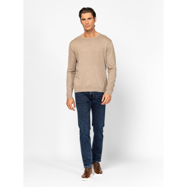 Heavy Tools HUNTER Férfi kötött pulóver és kardigán / nut