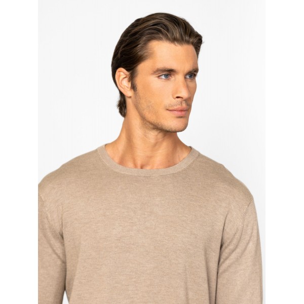 Heavy Tools HUNTER Férfi kötött pulóver és kardigán / nut