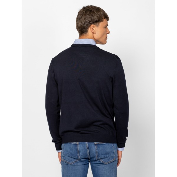 Heavy Tools HUNTER Férfi kötött pulóver és kardigán / navy