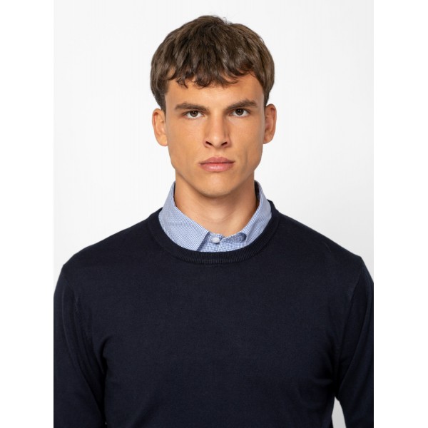 Heavy Tools HUNTER Férfi kötött pulóver és kardigán / navy