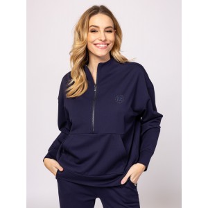 Heavy Tools TAYRA Női állónyakas felső / navy