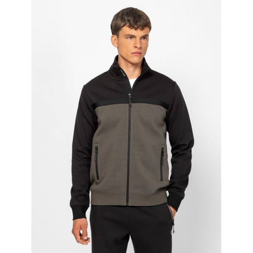 Heavy Tools TATRO Férfi állónyakas felső / darkolive